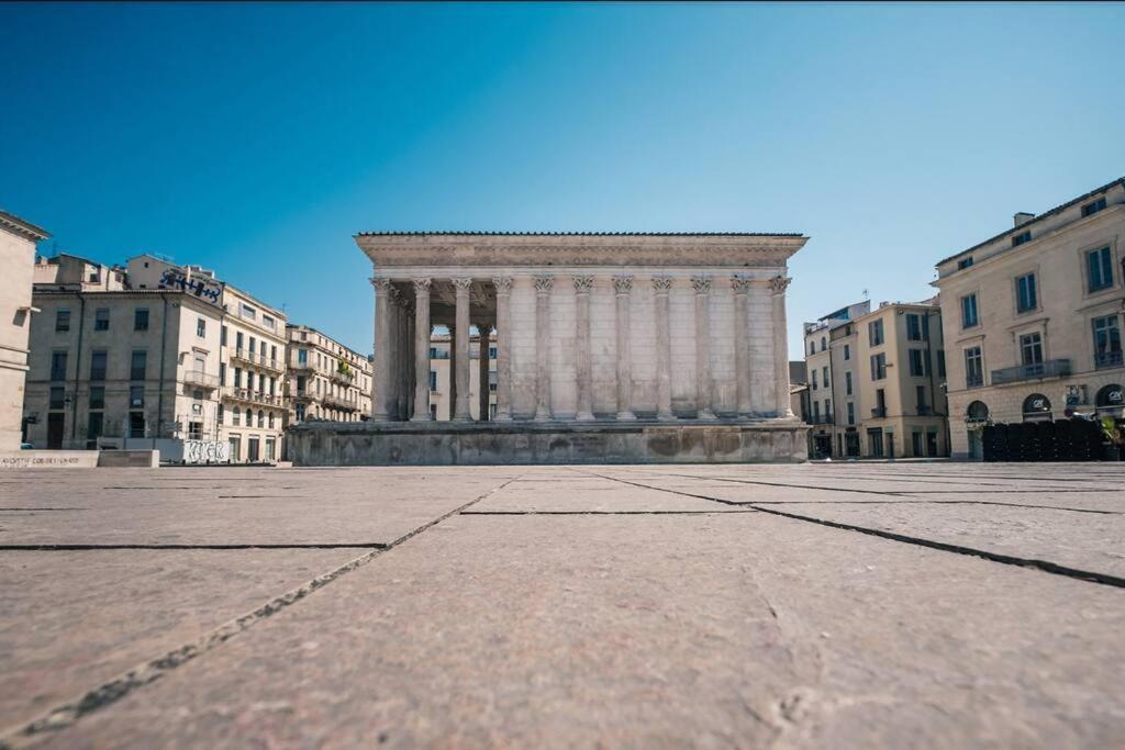 Le Contemporain-2 Chambres-Vue Eglise Saint Paul Nîmes Dış mekan fotoğraf