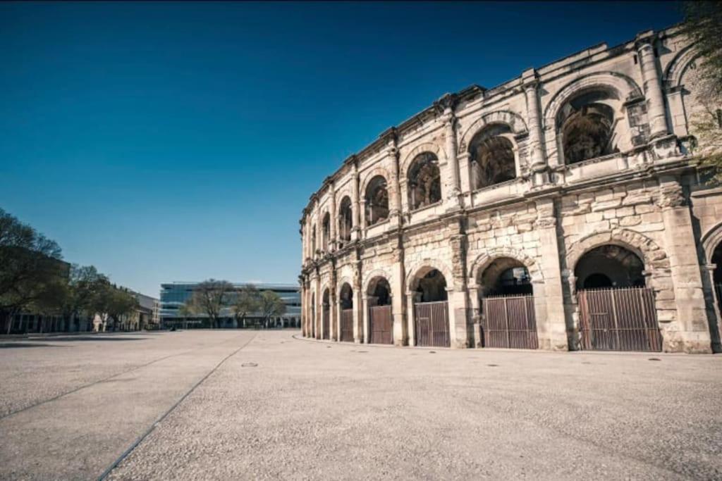 Le Contemporain-2 Chambres-Vue Eglise Saint Paul Nîmes Dış mekan fotoğraf
